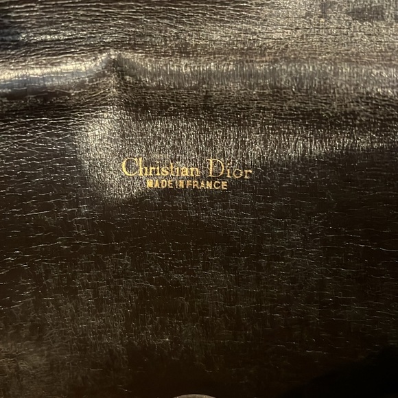 CHRISTIAN DIOR Diorissimo Canvas Envelope Trotter Clutch Brown - Picture 7 of 9